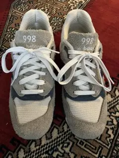 美品 New Balance U998TA Made in USA 限定グレー