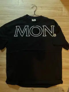 O66】MONCLER サークルロゴTシャツ レディースS相当 ブラック黒 - メルカリ