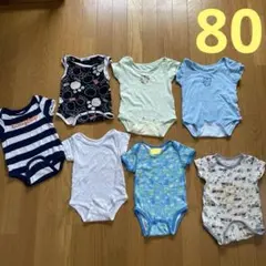 ベビー　80 半袖ロンパース　肌着　まとめ売り　UNIQLO 西松屋　GaP