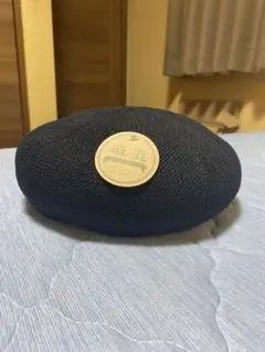 ベレー帽 ユニセックス 新品！未使用！頭皮が蒸れない麻を使用しています！