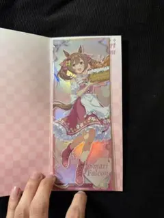 ウマ娘　中国限定　スマートファルコン　レーザーチケット　ポップアップ