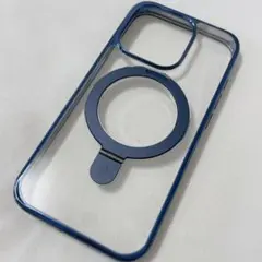 Magsafeチタン製スタンド　iPhone 15 Pro ケース リング付き