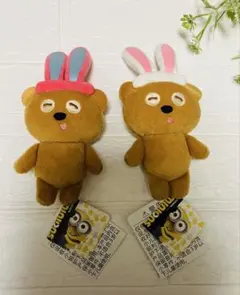 ミニオン　ティム　うさぎぬいぐるみ　2点セット