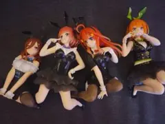 Desktop Cute 五等分の花嫁　バニーver. フィギュア　 4体セット