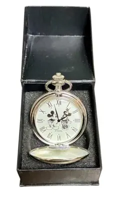 非売品 ホテルミラコスタ 東京三菱銀行 2001 懐中時計 ミッキー＆ミニー箱付