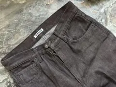 22AW AURALEE HARD TWIST DENIM 5P PANTS