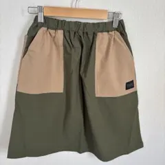 【最終値下】BEAMS MINI キッズ スカート カーキ ベージュ　150