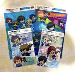 【Free! FSマンチョコ2 】イオン ノート2種+クリアファイル2種