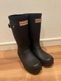 HUNTER レインブーツ ブラックのサムネイル