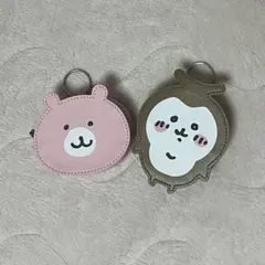 【値下げ交渉可】ちいかわ　カブちゃんとくまさんポシェットのコインケース　しまむら