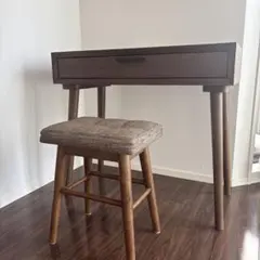 藤さま専用！送料込み❗️先着❗️木製ドレッサー 引き出し付き ブラウン