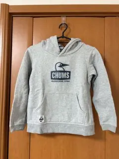 CHUMS フード付きトレーナー 130cm グレーのサムネイル