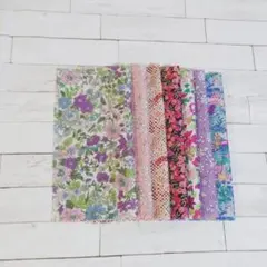 LIBERTY　ハギレ生地　20×20 7枚セット