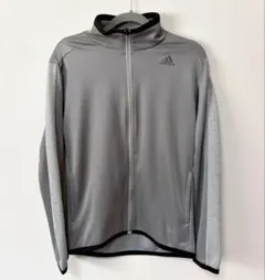 adidas アディダス　メンズ　ジャージ ジャケット グレー　L ランニング