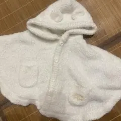 gelato pique ジェラートピケ 　ベビーポンチョ　80-90
