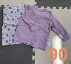 ユニクロ　パジャマ　90 2枚セット