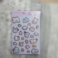 サンリオ　キャンディ　シール　ストーン　夜　のんびり　タイム　新品