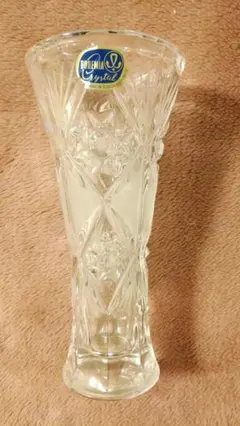 BOHEMIA CRYSTAL カットクリスタル花瓶