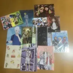 各キャラクター非売品　他　1番くじ等クリアファイル下敷き12枚セット