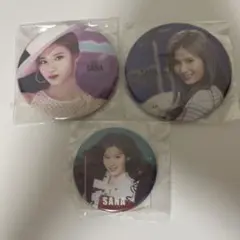 TWICE サナ 缶バッジ 3種セット