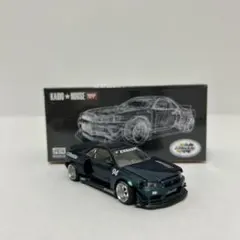 KAIDO HOUSE DGK R34 アクリルケース＆テントセット ♨️♨️♨️ Nissan Skyline GT-R (R34) Kaido Works™️ X DGK V1 Drop Date
