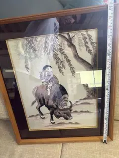 久保吉汜（くぼよしひろ）　油彩画 F6号『騎馬』 久保吉汜（くぼよしひろ） 油彩画 F6号『騎馬』 - メルカリ
