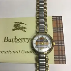 ❣️Burberrysバーバリー❣️ノバチェック柄クォーツ腕時計11500Lスイス製 2026年最新】バーバリー 11500lの人気アイテム - メルカリ