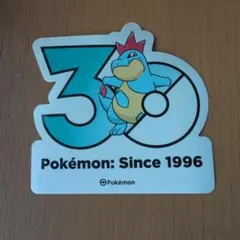 韓国限定 ポケモン 30周年記念 ステッカー ヒノアラシ 2 - メルカリ