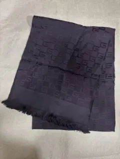 GUCCI グッチ ストールG柄　紫のサムネイル