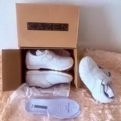 KAZEN ホワイト ナースサンダル 23.0のサムネイル
