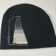 cup and cone beanie black