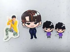 SnowMan 深澤辰哉 ブラザービート すのチル ステッカー フレークシール③