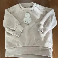 petit main ミッフィー刺繍 トレーナー 80