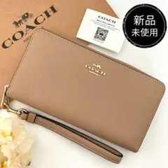 店頭完売 上質レザー 新品 COACH コーチ 長財布 リテールモデル - メルカリ