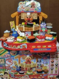 【16】アンパンマン　おすしい〜っぱい！　DX回転ずしセット