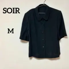 SOIR ブラックフォーマル半袖ジャケット 9号