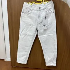 ザラキッズ 白　デニム　110 120 gap next GU パンツ