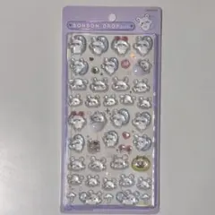 サンスター文具　ボンボンドロップシール　ちいかわ　モモンガ