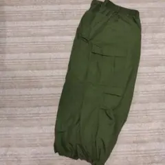 GU オリーブグリーン カーゴパンツ