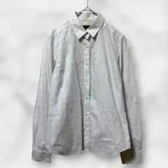 【大特価‼️】イーストボーイ シャツ 長袖 ブラウス 白 チェック M カジュアル