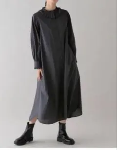 ✨2025✨定価2.4万円 限定カラー ビアズリー ギャザーワンピース A