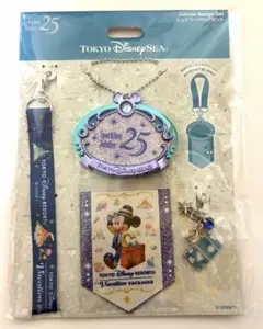 東京ディズニーシー　バケーションパッケージ　ジュビリーバッジセット