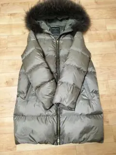 値下げ！ナノユニバース 東京西川　コート ラクーン サイズ40