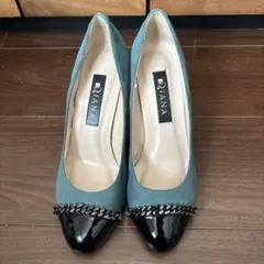 大幅値下げ⭐︎DIANA ハイヒール ダークグリーン 23.0cm