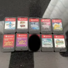 Switch ソフト 13本セット まとめ売り、カセットケース付き - メルカリ