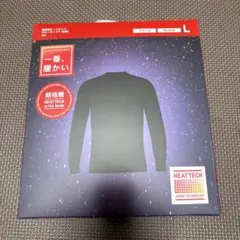 ユニクロ　 超極暖 ヒートテック クルーネックT 長袖　L メンズ