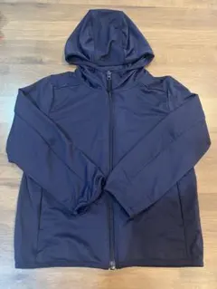 UNIQLO AIRism ネイビー uvカットメッシュパーカー
