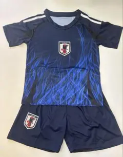 120cm日本代表　背番号無し　子供サッカーユニフォーム