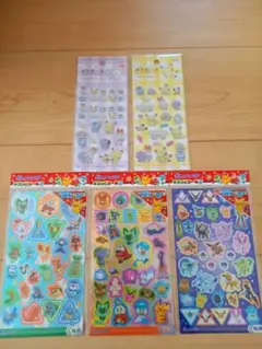 ポケピースシール☆キラッとシール5枚セット