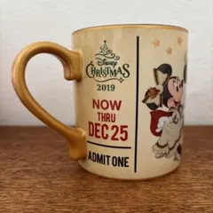 ディズニーシー　イッツクリスマスタイム　2019 マグカップ　ミッキー　ミニーのサムネイル
